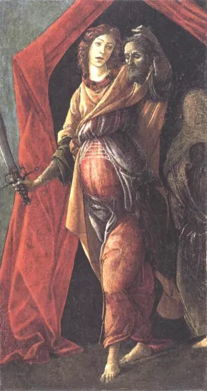 Judith Leaving the Tent of Holofernes painting by Sandro Botticelli