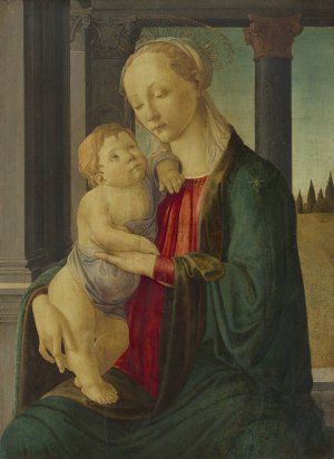 Madonna and Child by Sandro Botticelli Oil Painting