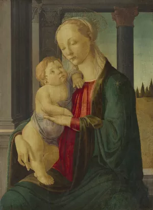 Madonna and Child by Sandro Botticelli Oil Painting
