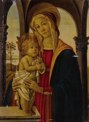 Madonna and Child by Sandro Botticelli Oil Painting