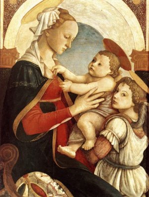 Madonna and Child with an Angel III