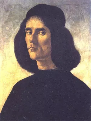 Portrait of a Man by Sandro Botticelli Oil Painting