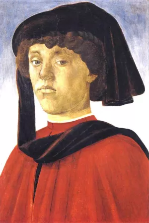 Portrait of a Young Man II by Sandro Botticelli Oil Painting