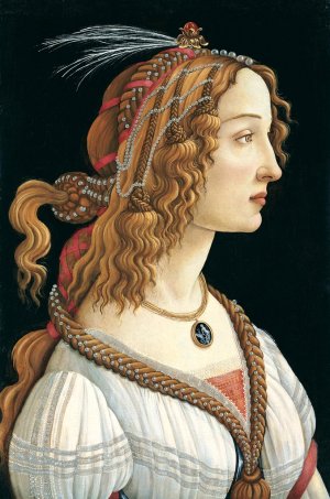 Portrait of a Young Woman 2 by Sandro Botticelli Oil Painting