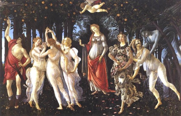 Main Product Photo of Primavera Painting by Sandro Botticelli