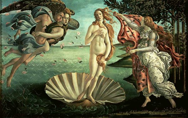 Main Product Photo of The Birth of Venus Painting by Sandro Botticelli