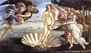 The Birth of Venus painting by Sandro Botticelli