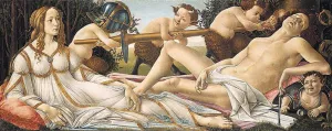 Venus and Mars painting by Sandro Botticelli