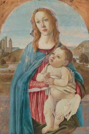 Virgin and Child by Sandro Botticelli Oil Painting