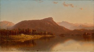 A Home in the Wilderness by Sanford Robinson Gifford Oil Painting