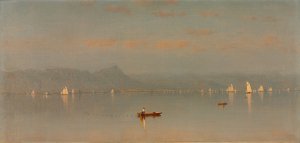 Haverstraw Bay by Sanford Robinson Gifford Oil Painting