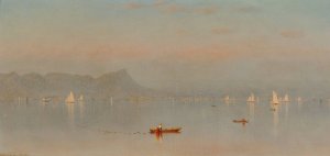 Haverstraw Bay by Sanford Robinson Gifford Oil Painting