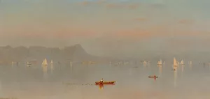 Haverstraw Bay by Sanford Robinson Gifford Oil Painting