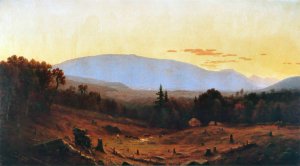 Hunter Mountain, Twilight by Sanford Robinson Gifford Oil Painting