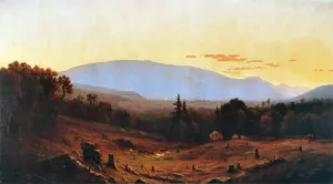 Hunter Mountain, Twilight by Sanford Robinson Gifford Oil Painting