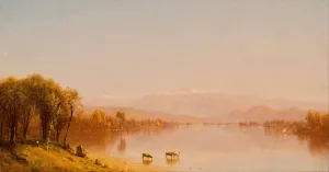Indian Summer in the White Mountains by Sanford Robinson Gifford Oil Painting