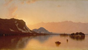 Isola Bella in Lago Maggiore by Sanford Robinson Gifford Oil Painting