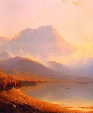 Morning in the Adirondacks by Sanford Robinson Gifford - Oil Painting Reproduction
