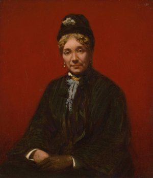 Mrs. Sanford Robinson Gifford by Sanford Robinson Gifford Oil Painting