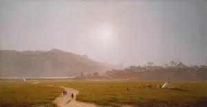 Siout, Egypt by Sanford Robinson Gifford Oil Painting