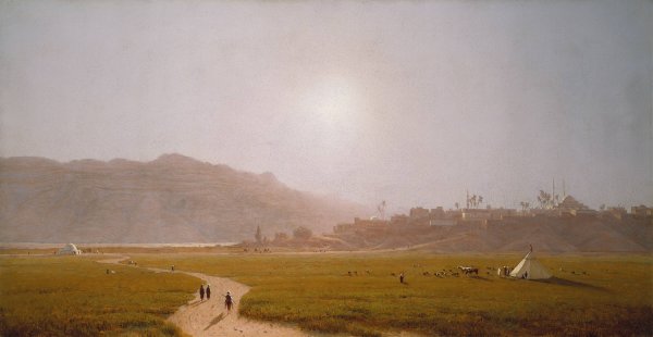 Siout, Egypt  by Sanford Robinson Gifford - Hand-Painted Oil Painting Reproduction