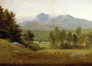 Sketch of Mount Chocorua, New Hampshire painting by Sanford Robinson Gifford