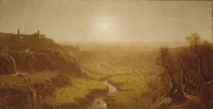 Tivoli by Sanford Robinson Gifford - Oil Painting Reproduction