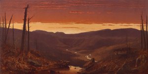 Twilight in the Catskills by Sanford Robinson Gifford Oil Painting