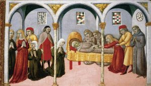 Donna Perna Being Cured on Approaching St Bernardino's Body