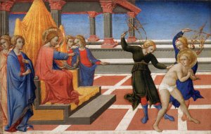 Scenes from the Life of St Jerome Oil painting by Sano Di Pietro