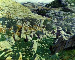 Paisaje deTarragona by Santiago Rusinol Prats Oil Painting