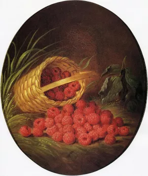 Basket of Berries by Sarah Miriam Peale - Oil Painting Reproduction