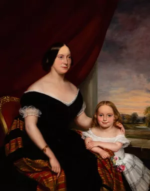 Mother and Child by Sarah Miriam Peale Oil Painting