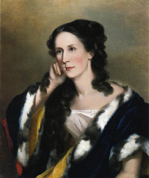 Mrs. Charles Ridgely Carroll Rebecca Ann Pue by Sarah Miriam Peale - Hand-Painted Oil Painting Reproduction