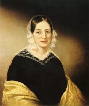 Mrs. William Crane painting by Sarah Miriam Peale
