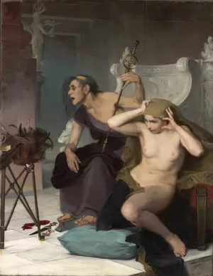 The Bacidae by Sarah Paxton Ball Dodson Oil Painting
