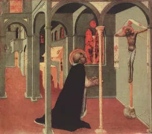 St Thomas Before the Cross by Sassetta - Oil Painting Reproduction