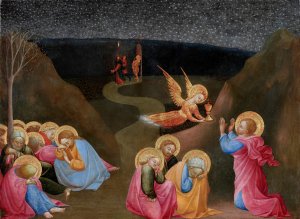 The Agony in the Garden by Sassetta Oil Painting