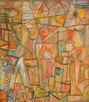 Composition Oil painting by Sasza Blonder