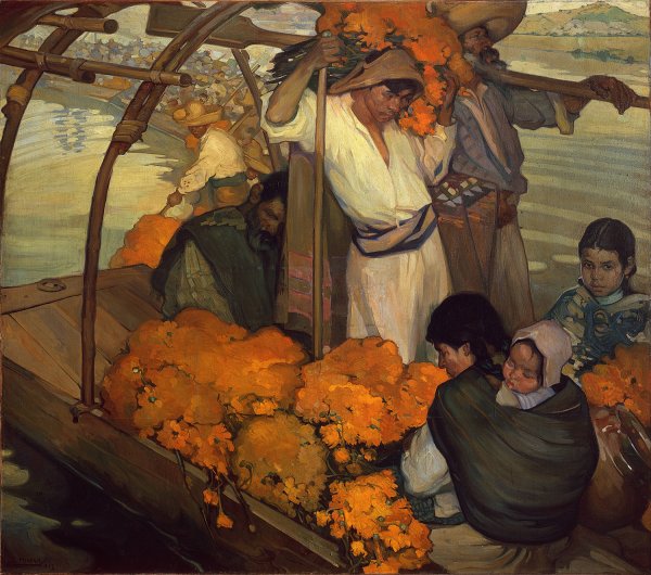 Main Product Photo of The offering  Painting by Saturnino Herran