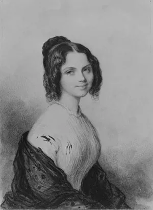 Anne Charlotte Lynch Later Mrs. Vincenzo Botta by Savinien Edme Dubourjal Oil Painting