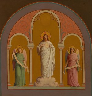 Le Sacre-Coeur by Savinien Petit Oil Painting
