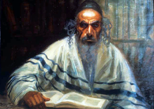 Portrait of a Man Studying Torah