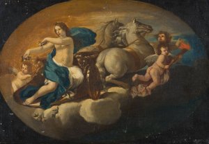 Aurora by School Of Carlo Cignani Oil Painting