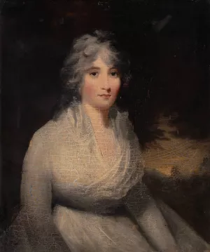 Lady Margaret Falconer by School Of John Hoppner Oil Painting