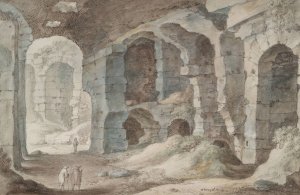 Roman Ruins by School Of Pieter Brueghel The Elder Oil Painting
