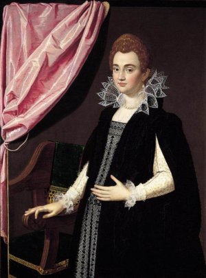 Portrait of a Noblewoman Oil painting by Scipione Pulzone
