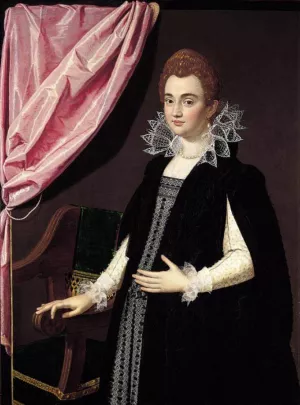 Portrait of a Noblewoman painting by Scipione Pulzone