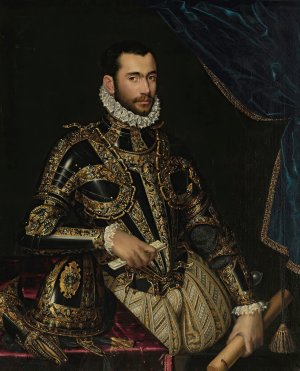 Portrait of Jacopo Boncompagni by Scipione Pulzone Oil Painting