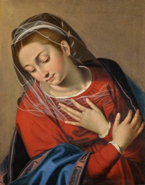 The Madonna Annunciate by Scipione Pulzone Oil Painting